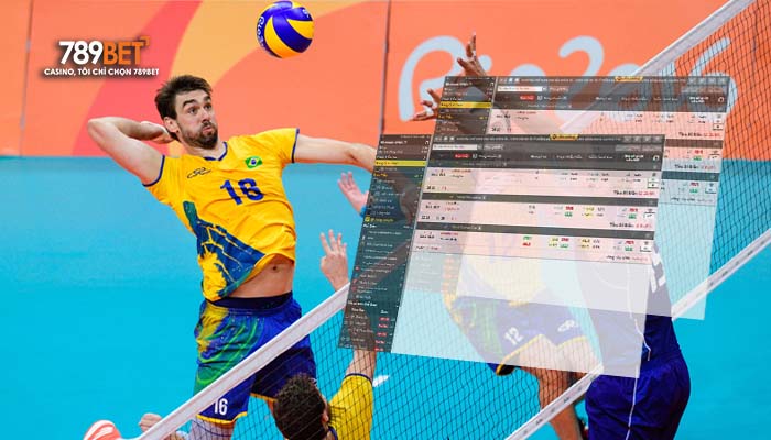 Cá cược bóng chuyền tại 789BET có nhiều kèo cược hấp dẫn