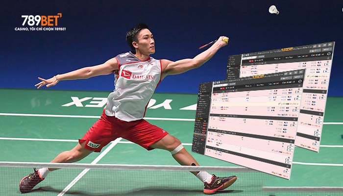 Các cược cầu lông tại 789BET có nhiều kèo cược hấp dẫn