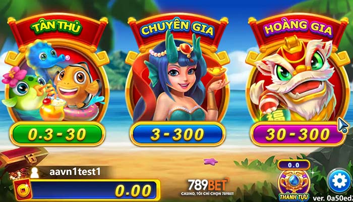 Các sảnh cược trong bắn cá phát tài