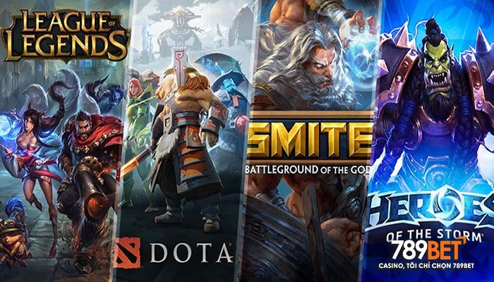 E-Sports 789BET có đầy đủ các trò chơi hót nhất hiện tại