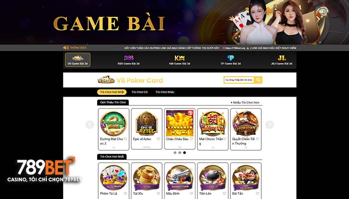 Game Bài 789BET có đa dạng trò chơi với đủ các thể loại