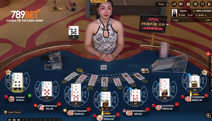 Luật chơi Xì Dách Online tại Casino 789BET