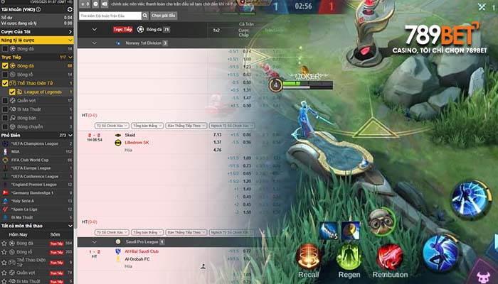 Luật chơi cá cược Mobile Legend tại 789BET