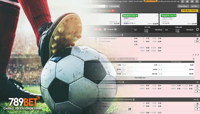 Luật chơi cá cược bóng đá tại Thể Thao 789BET