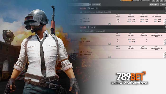 Ưu điểm của cá cược PUBG tại 789BET